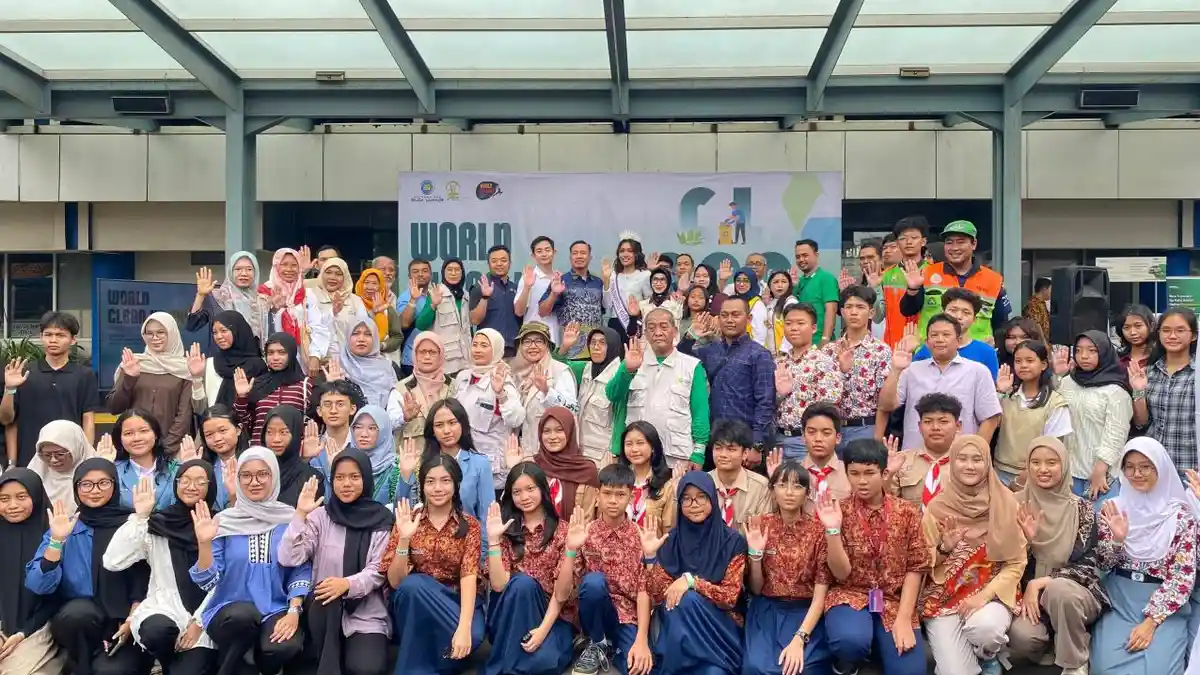 World Clean Up Day 2025, Budi Luhur Cakti Dorong Budaya Peduli Lingkungan Bebas Sampah