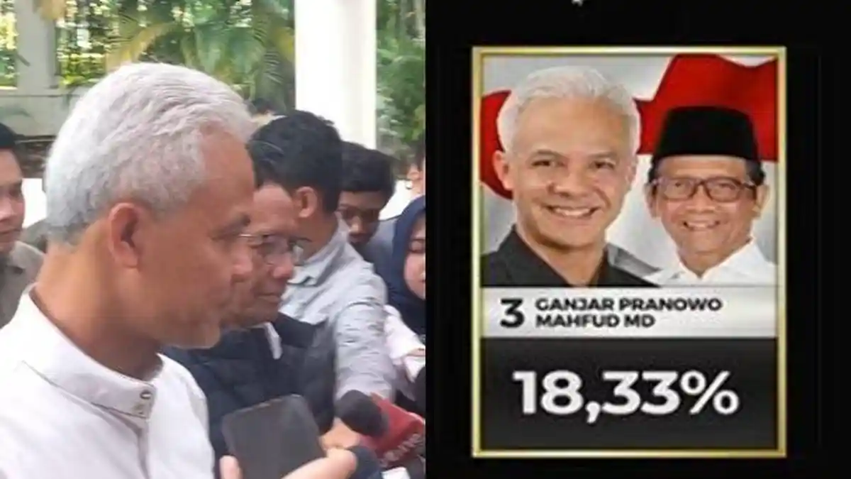 Tanggapan Ganjar Pranowo Soal Hasil Hitung Cepat Pilpres 2024 Tertinggal Jauh dari Paslon 02