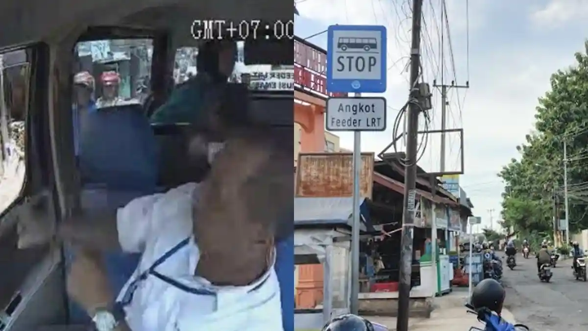 Setelah Viral, Sopir Feeder LRT Palembang yang Dikeroyok Kini Buat Laporan ke Polisi, Alami Luka
