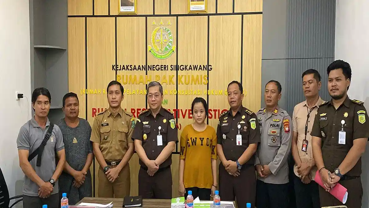 Kejari Singkawang Gelar Restorative Justice, Selesaikan Perkara di Luar Pengadilan