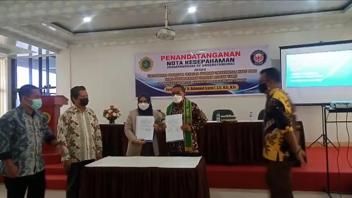 UHO Kendari dan Universitas Mandala Waluya Kerjasama Terkait Mutu Pendidikan Perguruan Tinggi