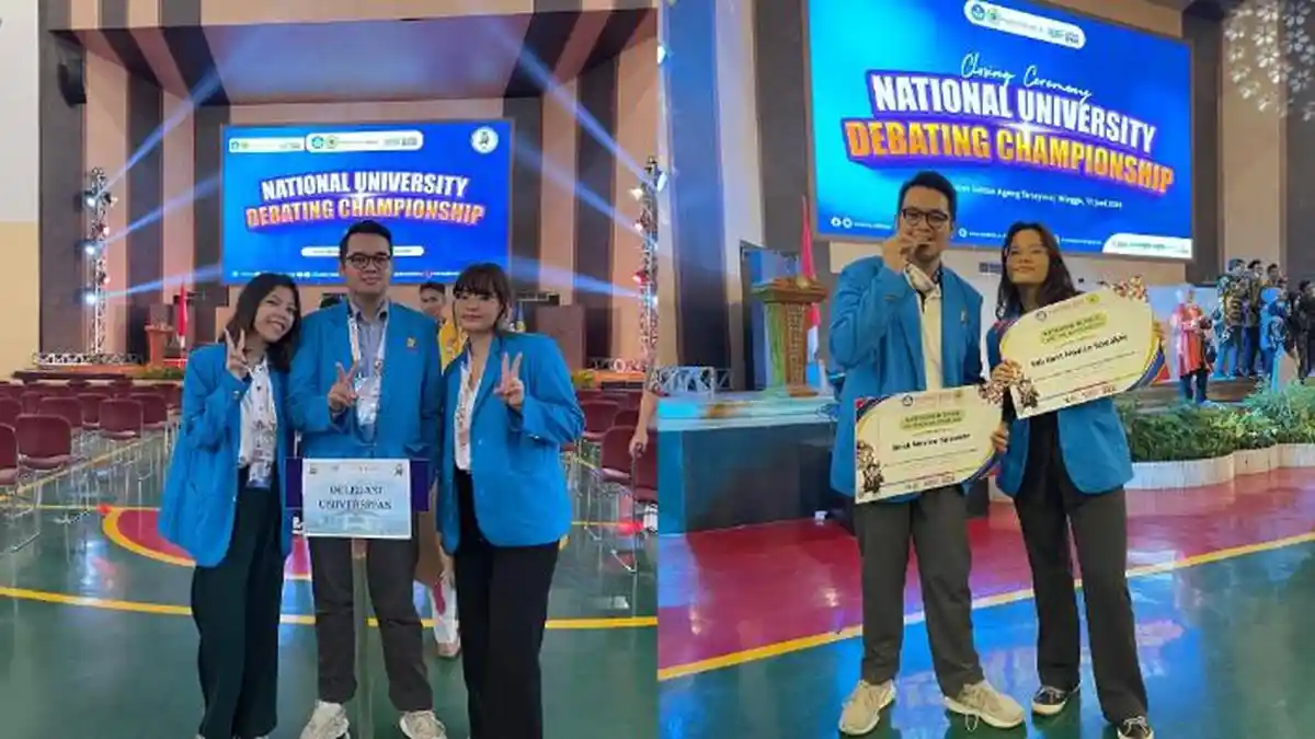 UKM Debat Universitas Kristen Indonesia Raih Prestasi dalam NUDC 2023