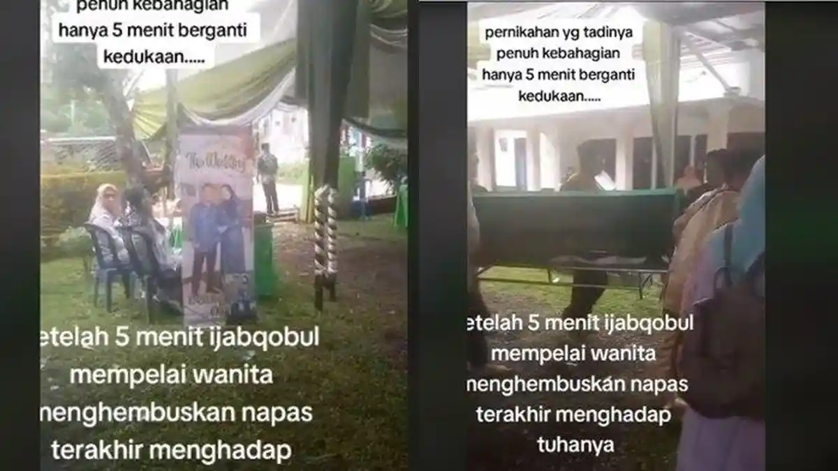 Lelah Urus Persiapan Pernikahan, Pengantin Wanita di Sumsel Meninggal 5 Menit Setelah Ijab Kabul