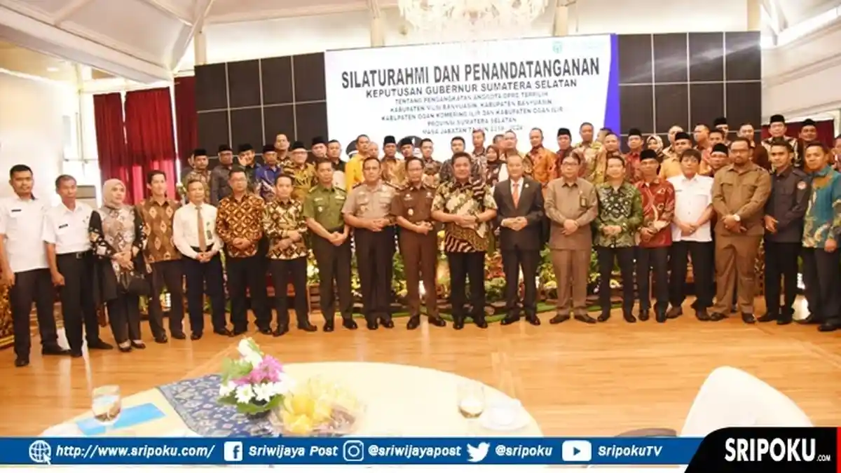 Silaturahmi dengan Anggota DPRD Kab/Kota se Sumsel, Herman Deru Ingatkan Soal Resiko Jabatan