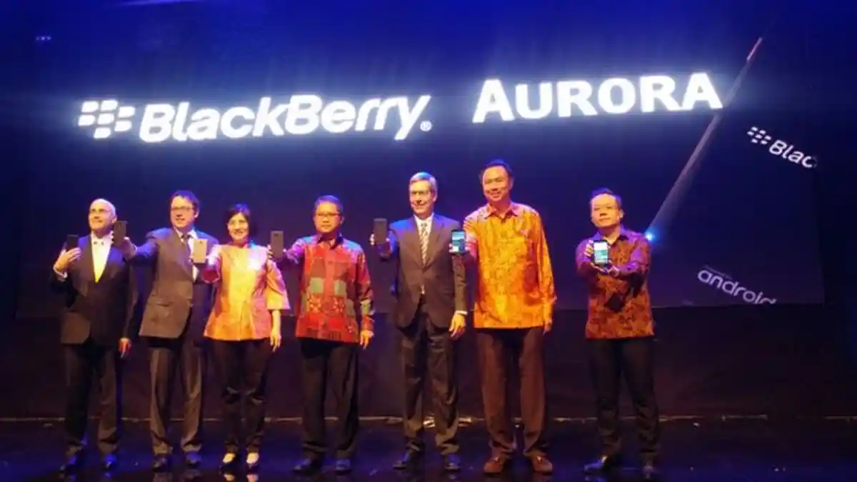 BlackBerry Aurora Resmi Diluncurkan di Indonesia, Yuk Intip Tampilannya!