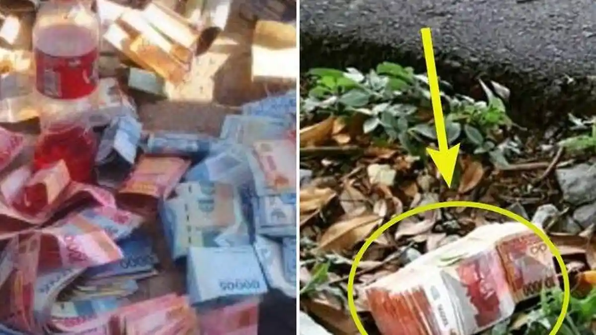 Warga Desa Sering Temukan Uang Rp 35 Juta, Polisi Turun Tangan