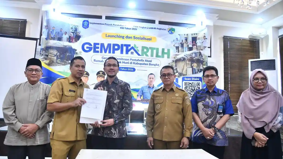 Pemkab Bangka Siap Bangun 767 Unit Rumah Layak Huni