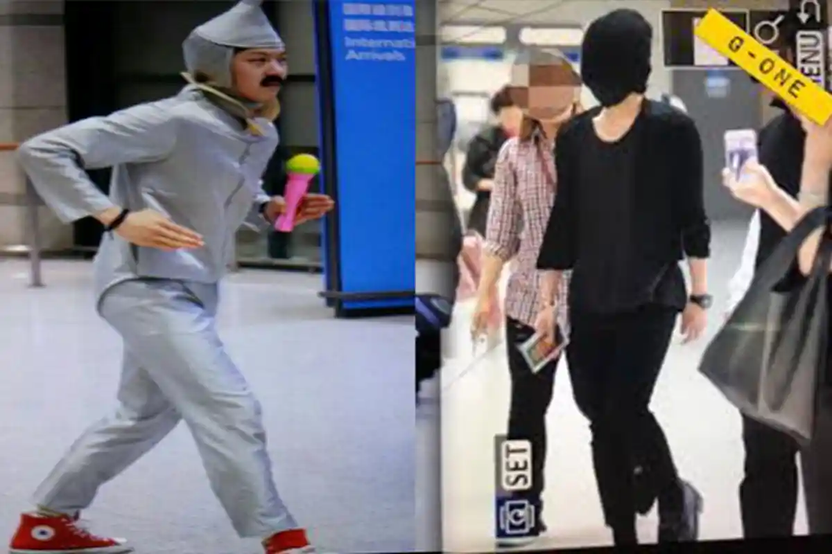 Deretan Momen Seleb K-Pop dengan Gaya Fashion Tak Biasa saat di Bandara, Kocak hingga Nyeleneh