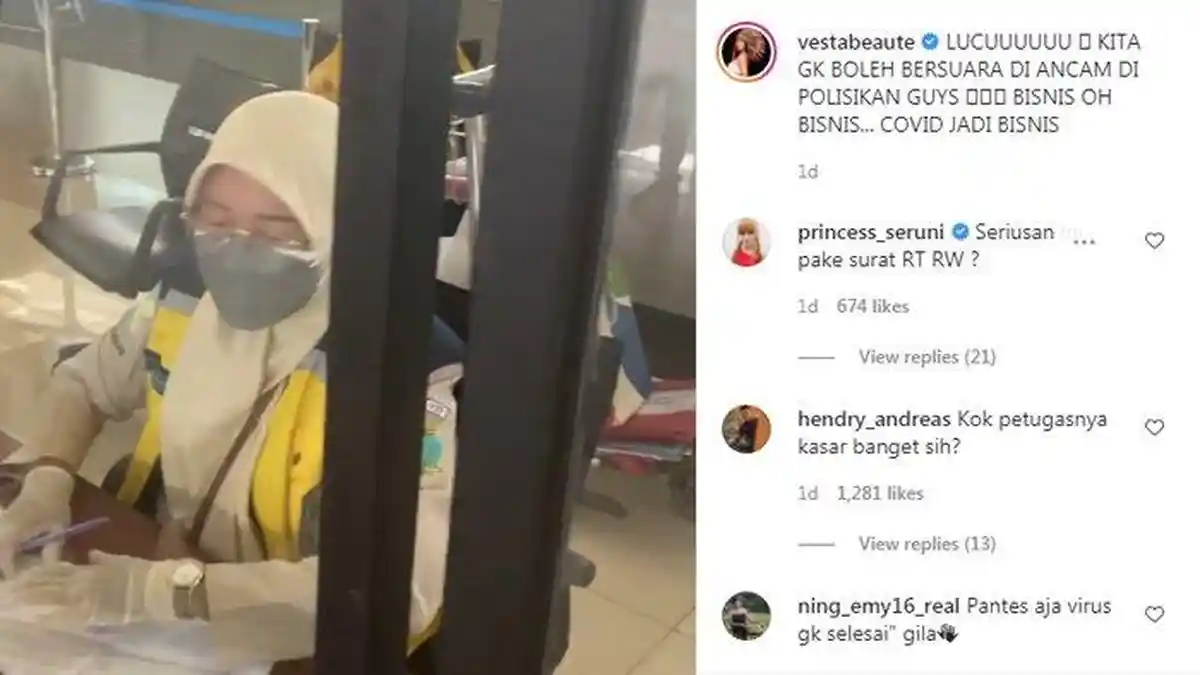 Sudah Bawa Kartu Vaksin dan Hasil PCR, Selebgram Gebby Vesta Buat Heboh saat Dilarang Terbang
