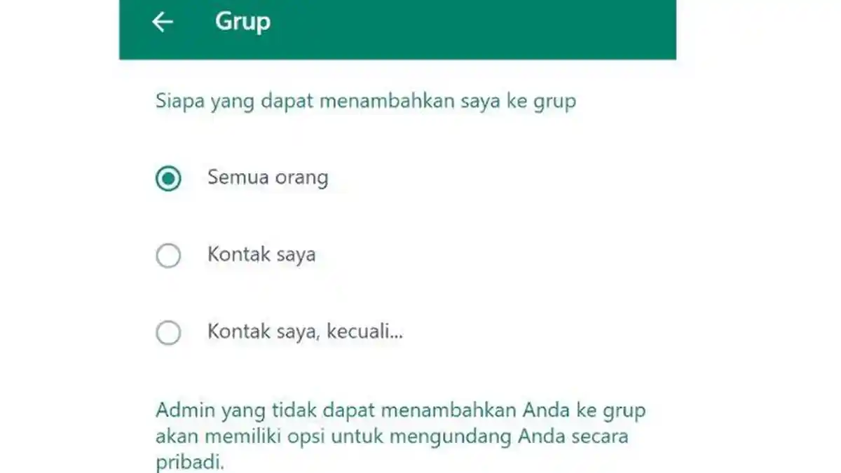 Trik WhatsApp Web: Cara Membatasi Pengguna Lain Menambahkan ke Grup WhatsApp
