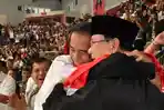 Pelukan Hanifan Persatukan Jokowi-Prabowo: Alasan Sang Pesilat Hingga Sandiaga Uno Merinding