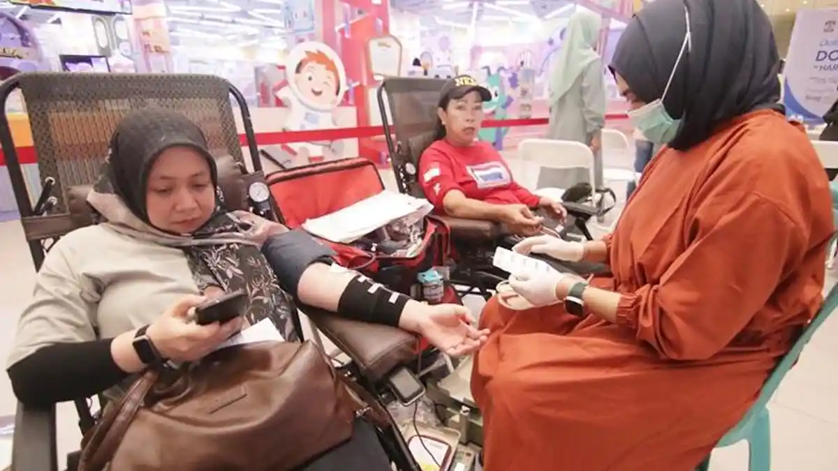 Relawan Donor Darah Balikpapan Sukses Gelar Donor Darah, Kumpulkan 50 Kantong