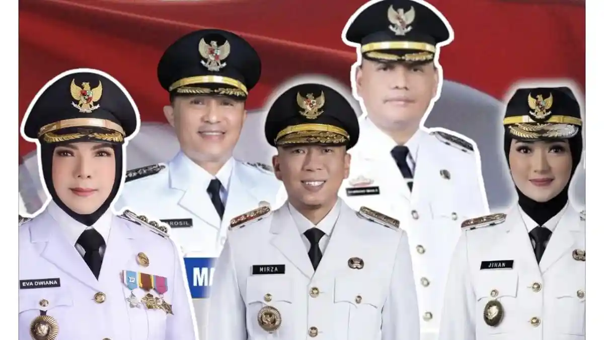 Daftar Lengkap Kepala Daerah se-Lampung Resmi Dilantik Presiden Prabowo Pada 20 Februari 2025