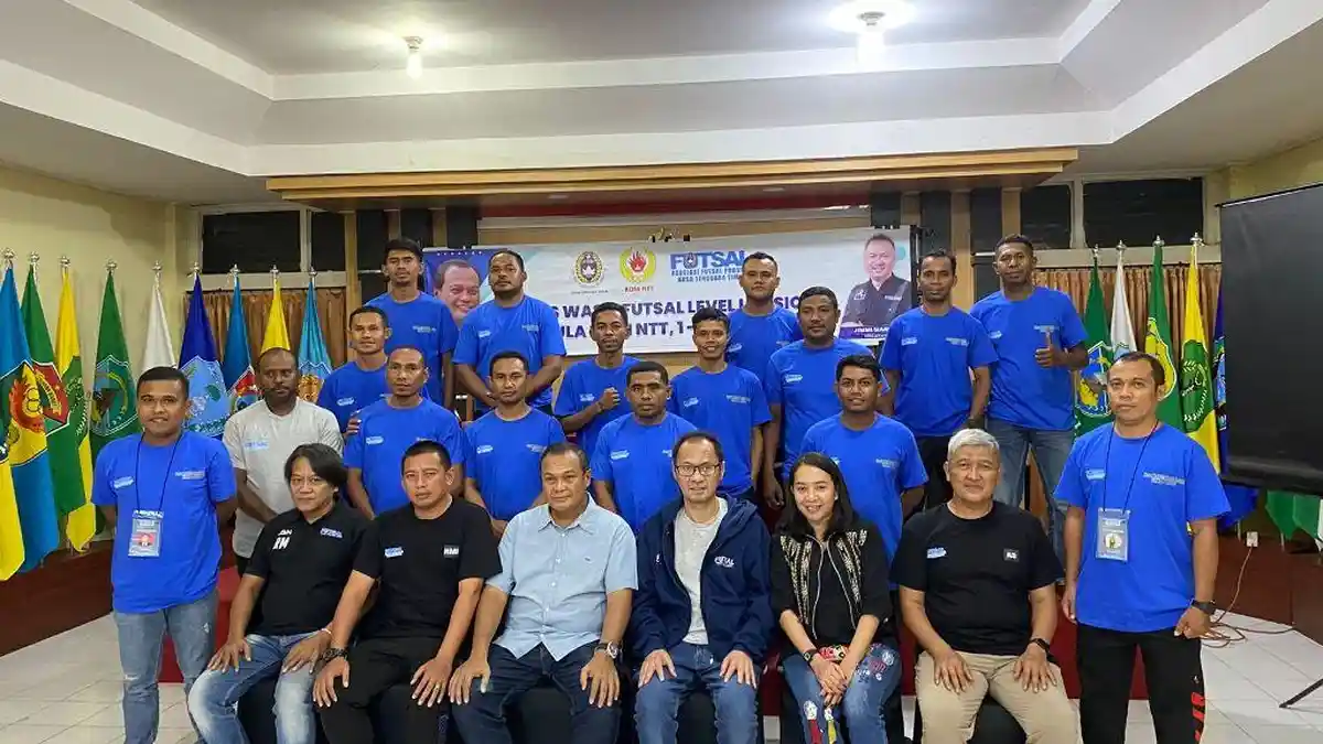 AFP Gelar Kursus Wasit Futsal Level 1 Nasional, Dorong Kesiapan NTT Hadapi PON