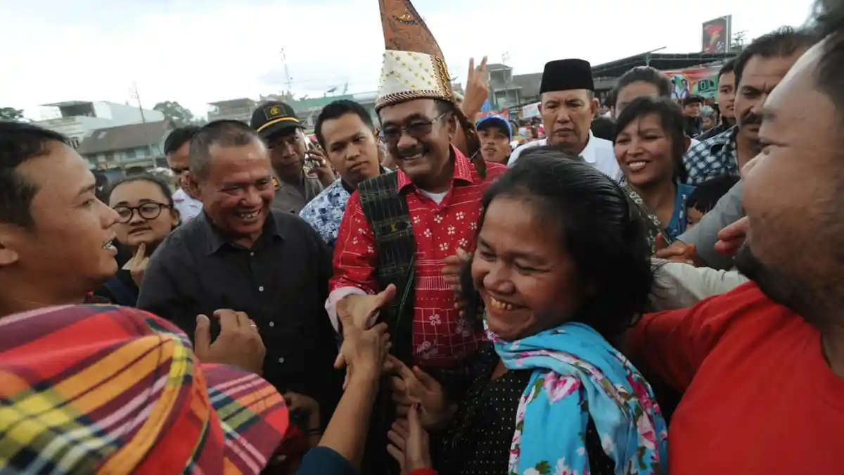 Djarot Dapat Pesan Khusus dari Ulama di Simalungun