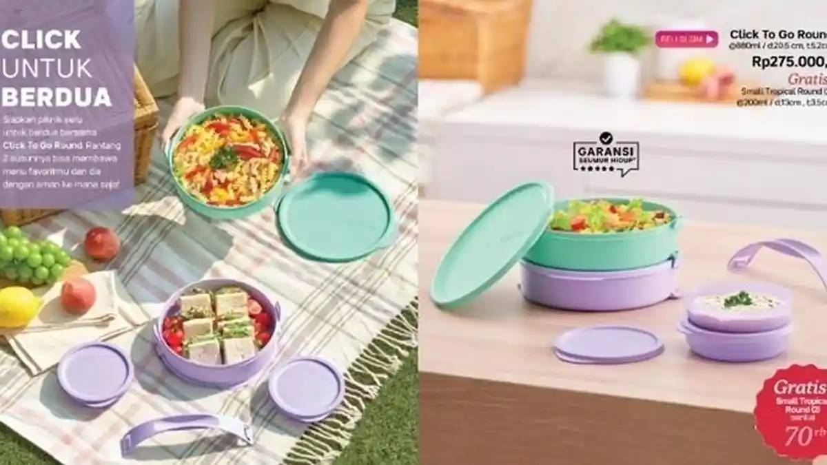 KATALOG Promo Tupperware Terbaru 26-30 November 2023 Akhir Bulan Diskon Terus, Ada Gratisan