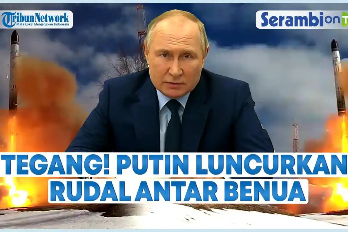 Putin Ancam 'Kiamatkan' Negara Barat dengan Senjata Nuklir jika Berani Serang Rusia