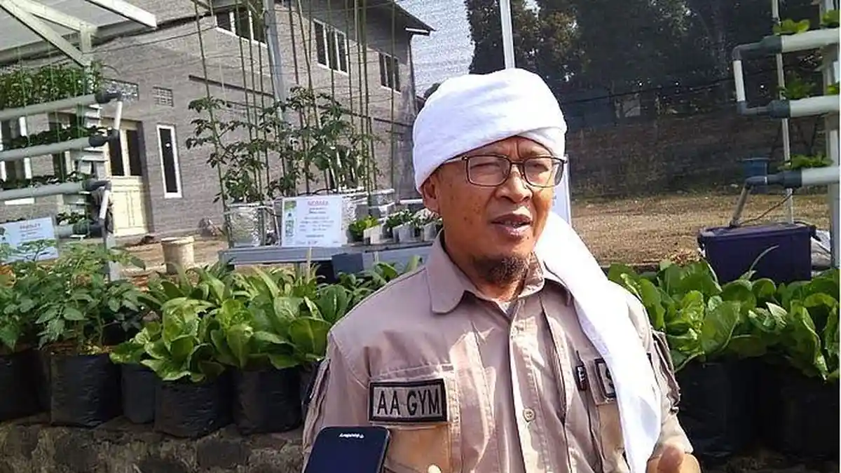 Aa Gym Positif Covid-19, Kondisi Batuk dan Tidak Ada Sesak, Minta Doa Supaya Lekas Sembuh