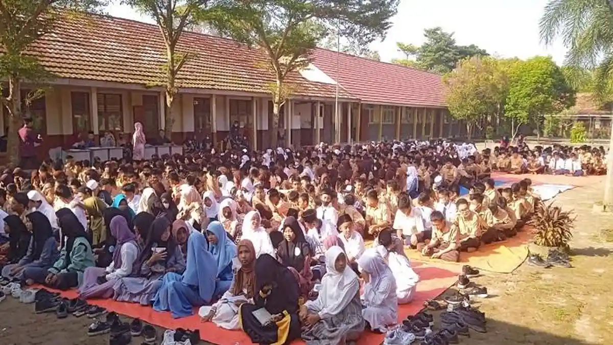 Gebyar Ramadhan Disambut Antusias Siswa SMP Negeri 37 Palembang