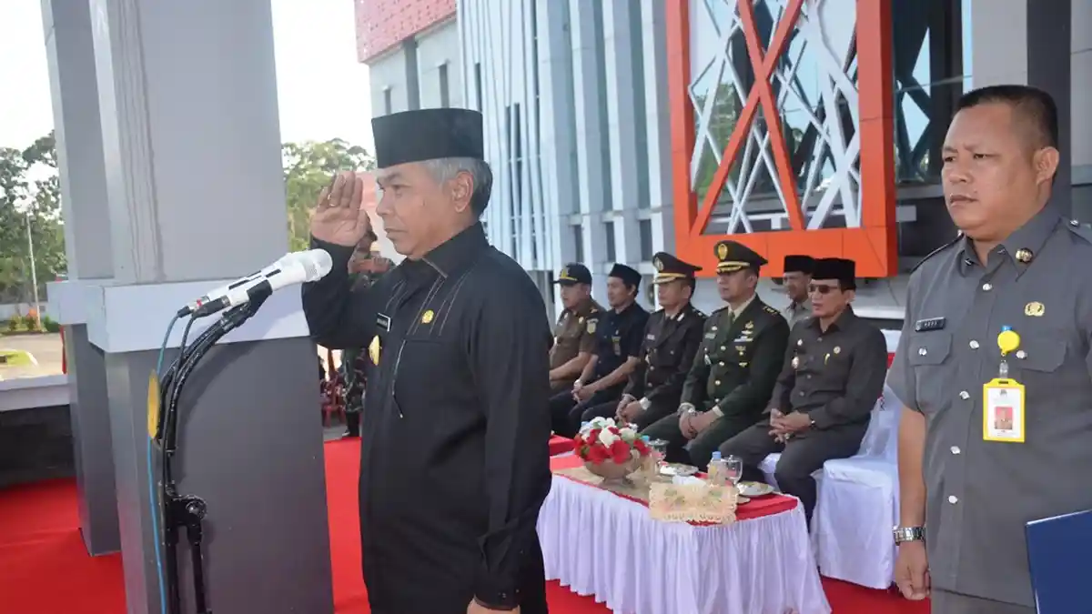 Pemkab Ketapang Gelar Apel bersama Peringati Hari Berkabung Daerah Kalbar