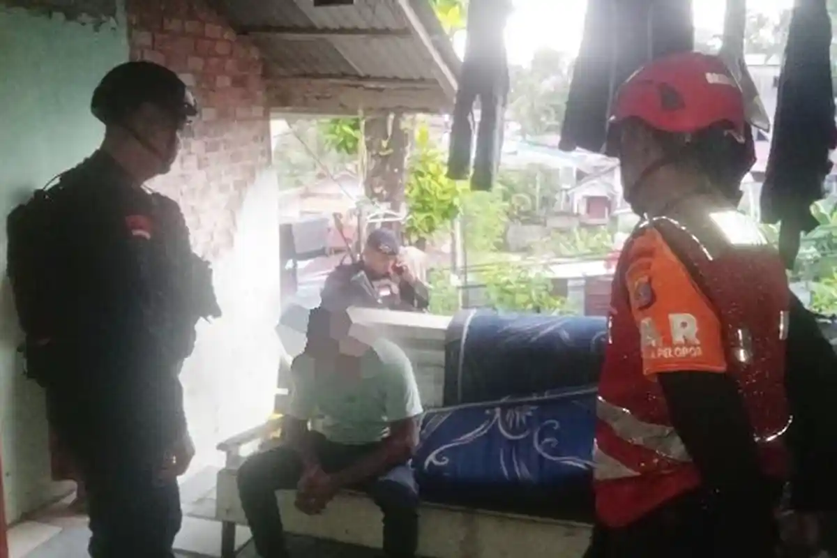Diduga Ancam Anak dan Mantan Istri Pakai Mandau, Pria di Balikpapan Diamankan Satbrimob Polda Kaltim