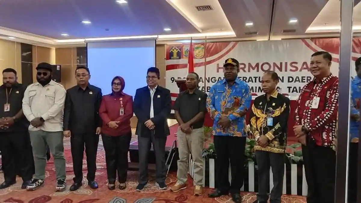 Harmonisasi Raperda Mimika Tahun 2025: Pastikan Produk Hukum Efektif dan Berkualitas