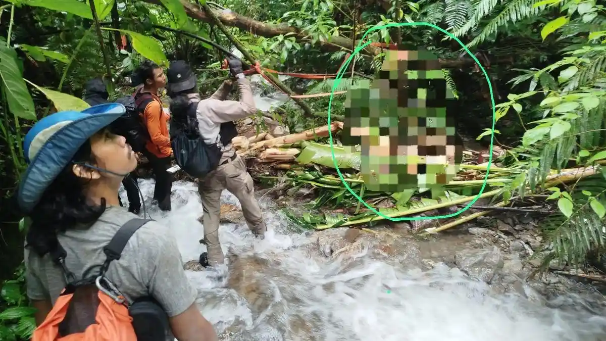 Pencarian Hari Kedua Baru Berjalan 54 Menit, Sugiarto dan Tim Akhirnya Temukan Jenazah Yazid
