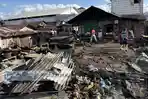 Warga Lupa Padamkan Api, 14 Rumah di Singkil Manado Ludes Terbakar