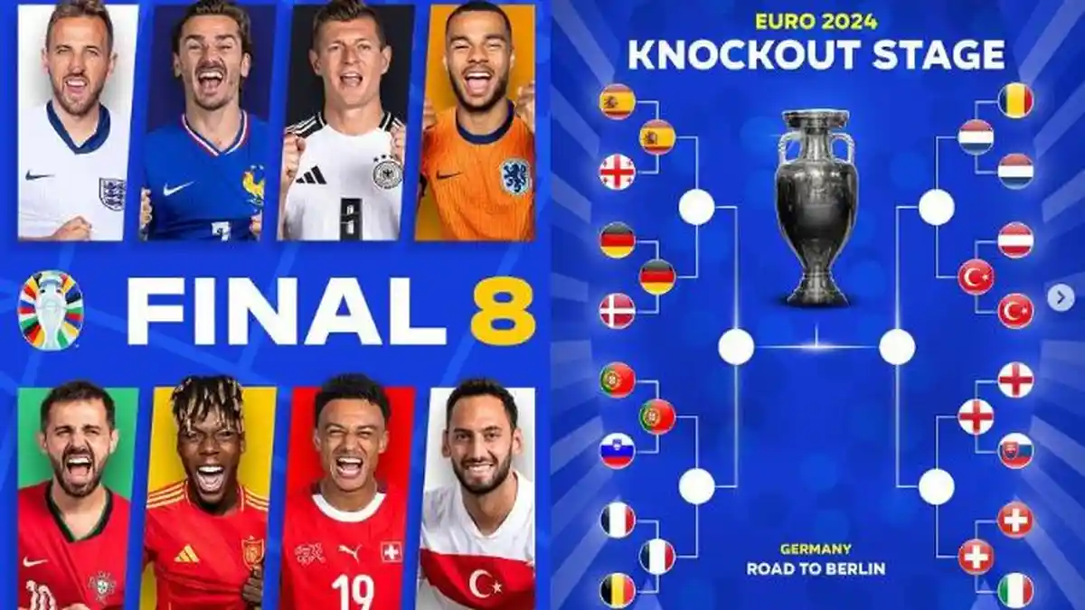 Ini Jadwal Lengkap Laga Perempat Final Euro 2024 Hari Jumat - Minggu: Spanyol vs Jerman Main Duluan!