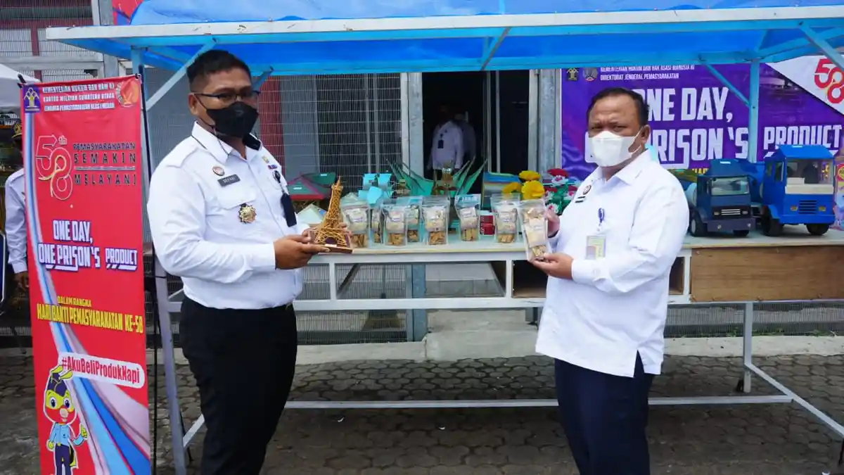 Raih Hadiah Jutaan Rupiah, Kalapas Ajak Petugas dan Masyarakat Beli Produk Napi