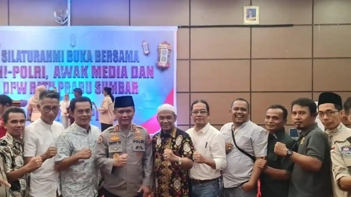 Sambutan Bukber Kapolda Tegaskan, Harus Kompak Perangi Balapan Liar, dan Raih Zero Tawuran di Sumbar