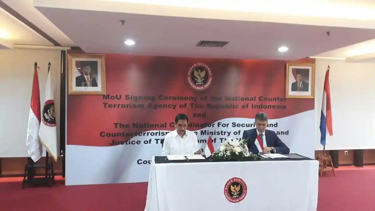 BNPT dan Badan Anti Teror Kerajaan Belanda Jalin Kerjasama