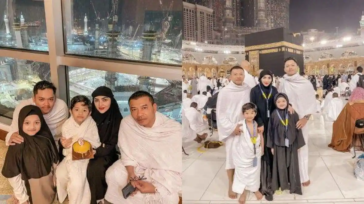Ultah ke 6 Arsya Hermansyah Dirayakan di Mekah