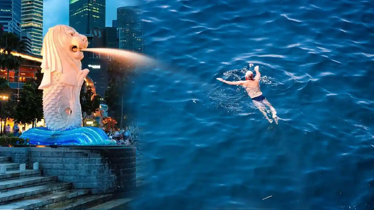 Demi Hidupi Orang Tua Sakit, Pria Indonesia Nekat Berenang ke Singapura untuk Cari Kerja