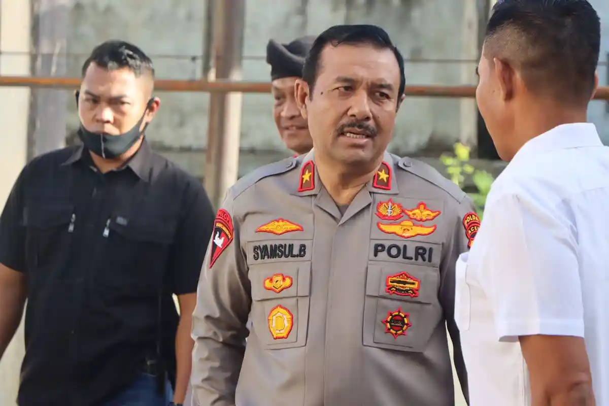 Wakapolda Aceh Tinjau Lapangan Tembak