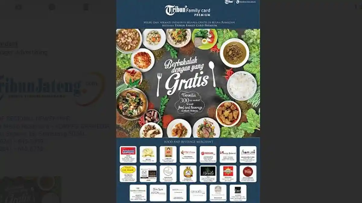 Dapatkan Total Benefit Rp 20 Juta Pertahun dengan TFC Premium Tribun Jateng