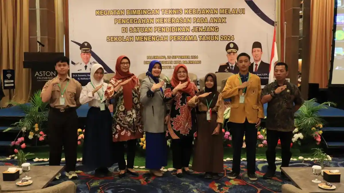 Antisipasi Perundungan, Disdik Kota Palembang Gelar Bimtek Pencegahan Kekerasan