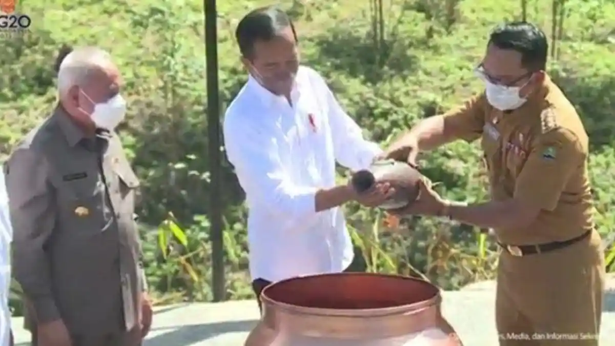 Gubernur Banten Wahidin Halim Absen di Ritual Kendi Nusantara, Apa yang Terjadi?