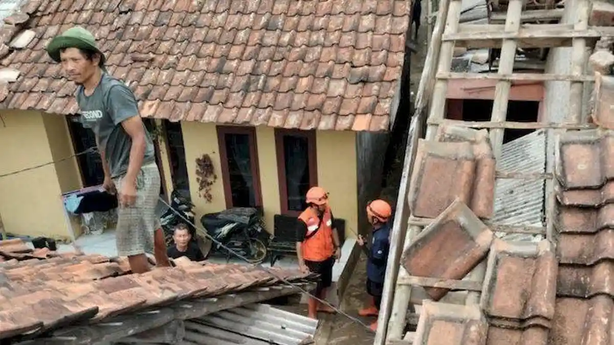 43 Rumah di Sukabumi Rusak Diterjang Puting Beliung, Ini Kata BPBD hingga Dapat Bantuan