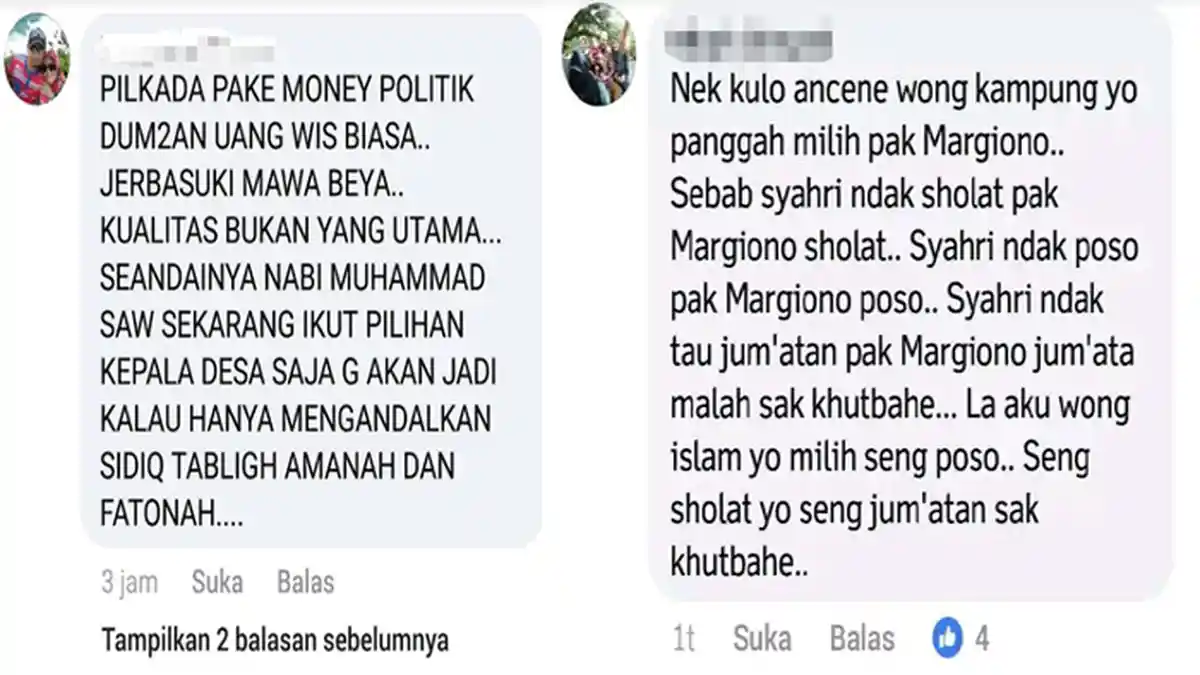 Duh, Pilkada Tulungagung Mulai Diwarnai Ujaran Bernuansa SARA di Media Sosial
