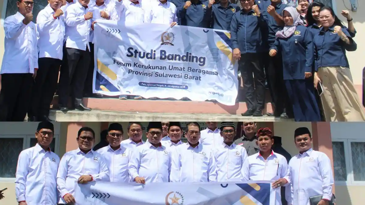 Gagas Program Serumpun, FKUB Sulbar Ajak Kolaborasi dengan Sulteng