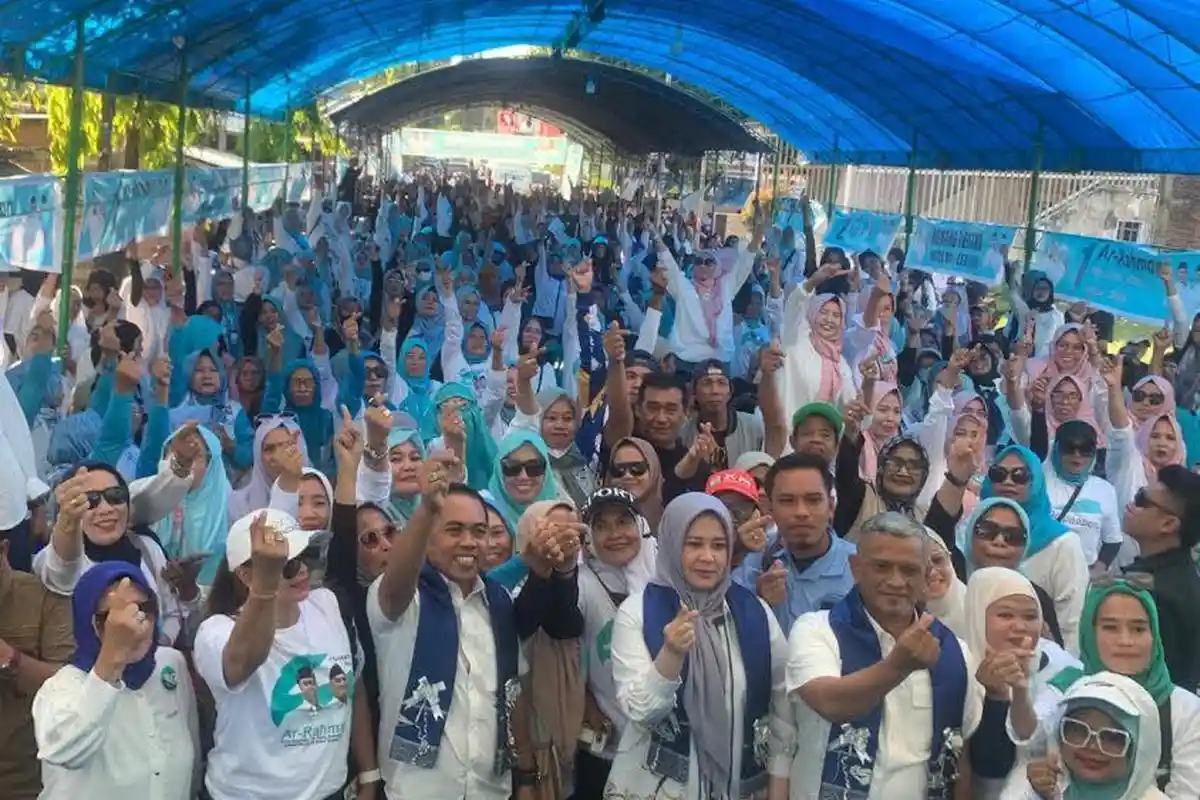 Kawal Fatmawati Rusdi di Wajo Sulsel, AR-Rahman: Mari Menang Bersama