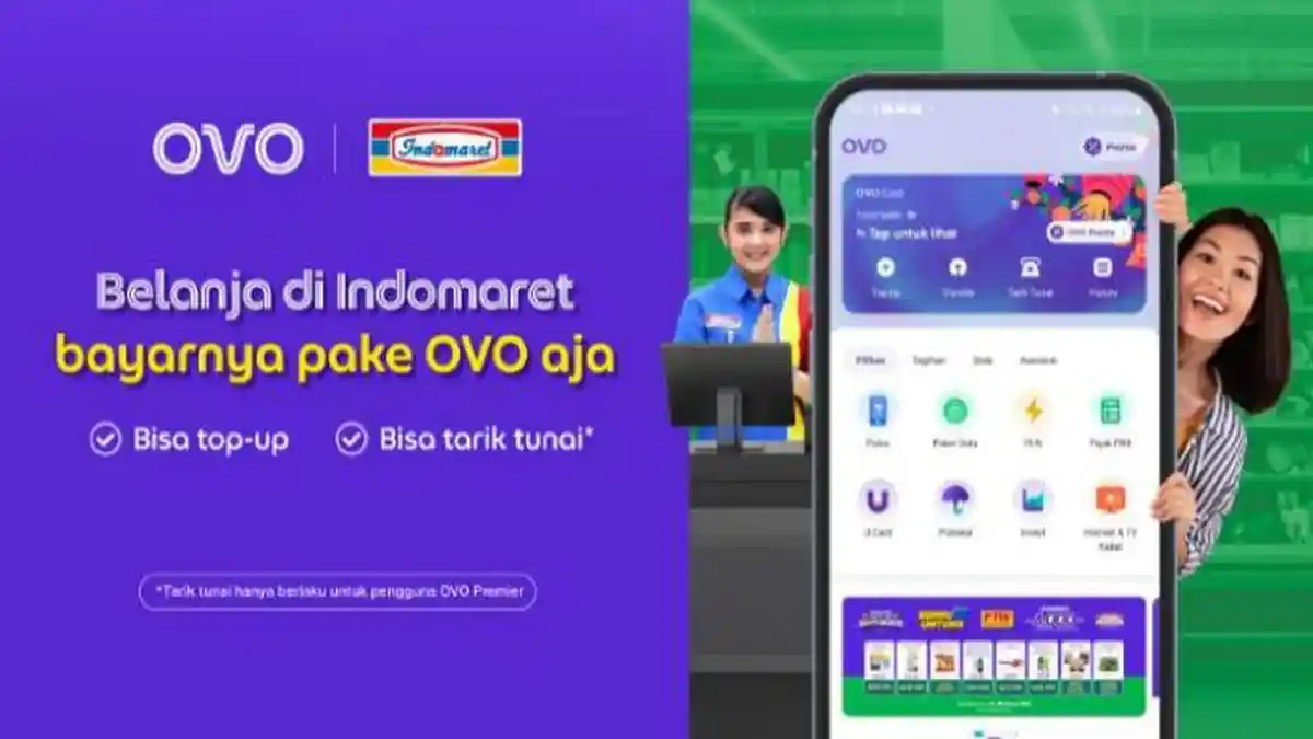 Cara Top Up OVO di Indomaret dan Alfamart, Praktis Tanpa Ribet