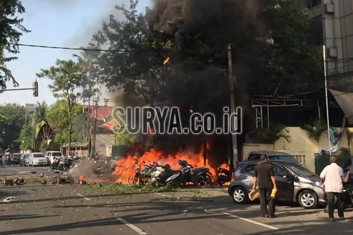 Update Terkini Ledakan Bom di 3 Gereja Surabaya, 8 Tewas dan 38 Luka-luka