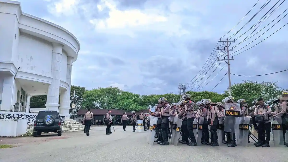 Polda Gorontalo Siagakan 800 Personel untuk Aksi Mahasiswa Senin Besok