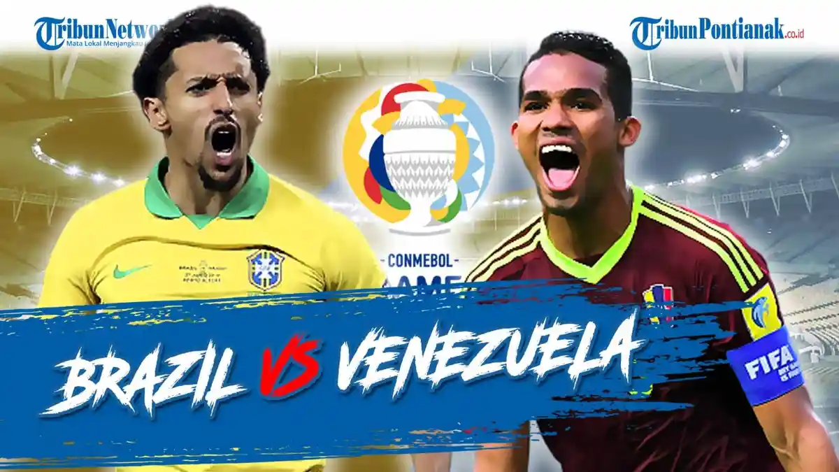 LIVE Score Brazil vs Venezuela Copa America 2021 Lengkap Update Skor Sementara Grup B Copa