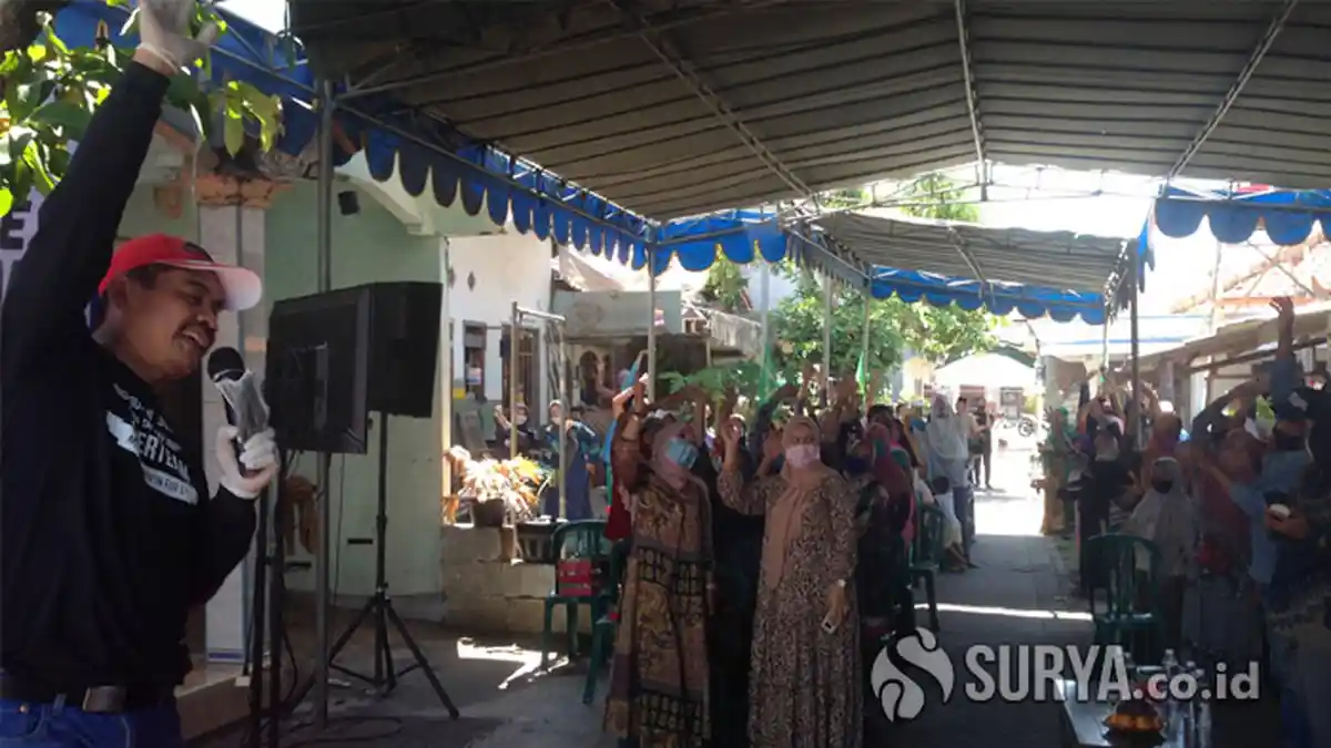 Machfud Arifin-Mujiaman Siapkan Rp 150 Juta per RT di Kota Surabaya