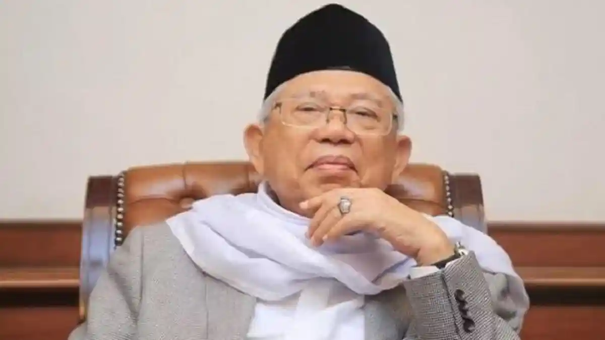 Respons Maruf Amin Soal Isu Matahari Kembar, Singgung Hati: Kalau Bersih, Tidak Ada Ancaman