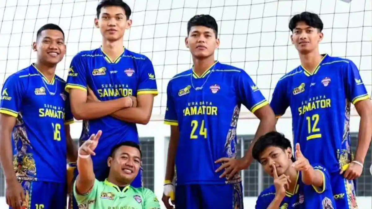 Daftar Lengkap Pemain Surabaya Samator di Proliga 2025, Lengkap Beserta Jajaran Pelatih