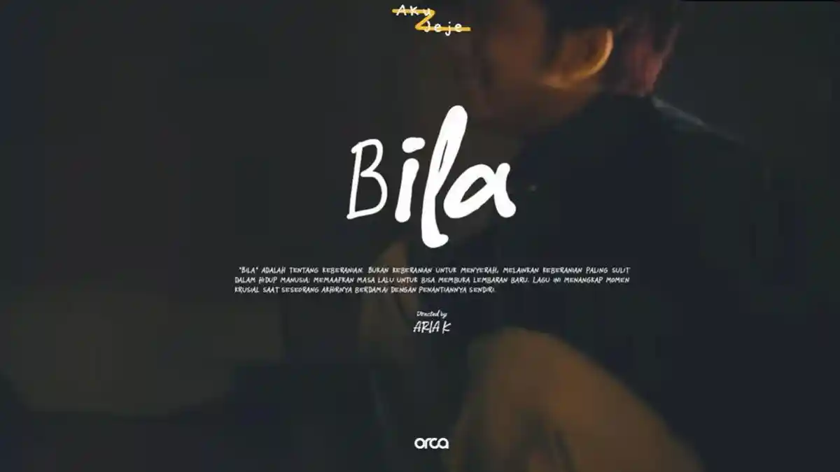 Lirik dan Chord Bila - Aku Jeje, Soal Keberanian Memaafkan dan Mengikhlaskan Masa Lalu - Tribunbatam.id
